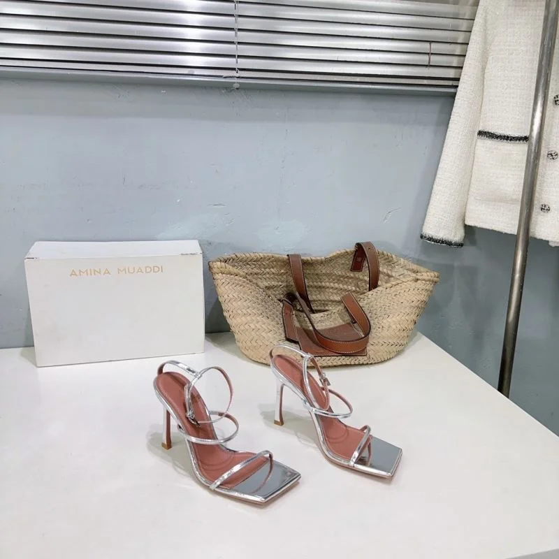 Amina Muaddi Sandals Refined 13123