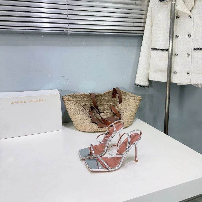 Amina Muaddi Sandals Refined 13123