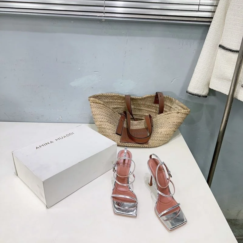 Amina Muaddi Sandals Refined 13123