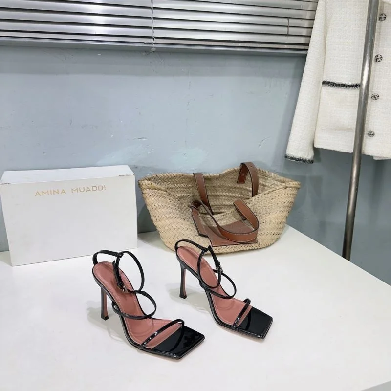 Trendy Amina Muaddi Sandals 13117