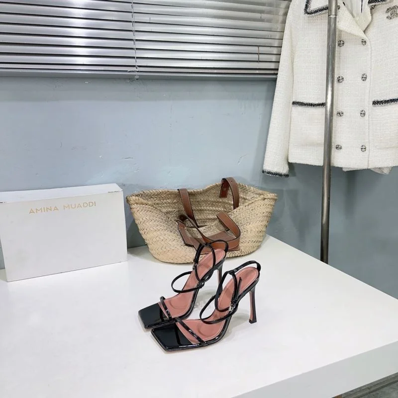 Trendy Amina Muaddi Sandals 13117