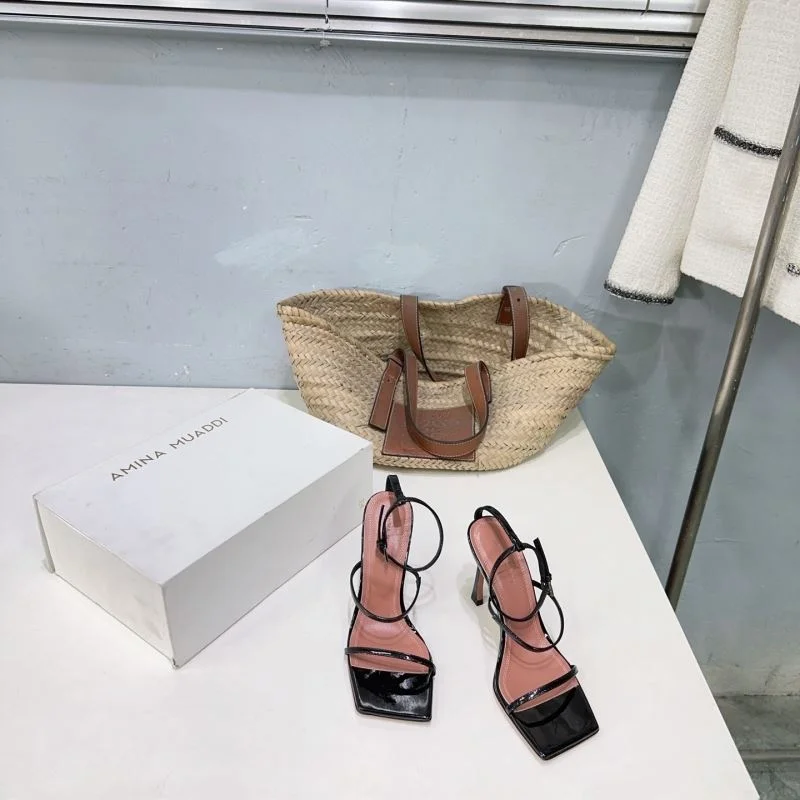 Trendy Amina Muaddi Sandals 13117