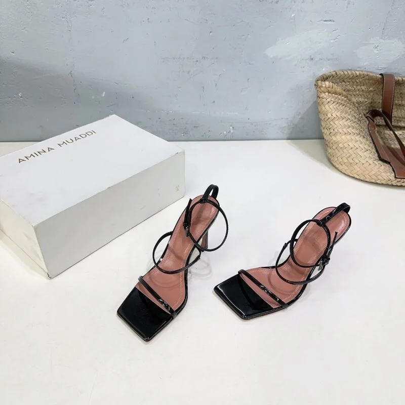 Trendy Amina Muaddi Sandals 13117