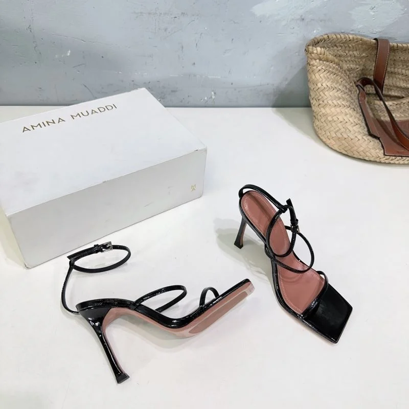 Trendy Amina Muaddi Sandals 13117