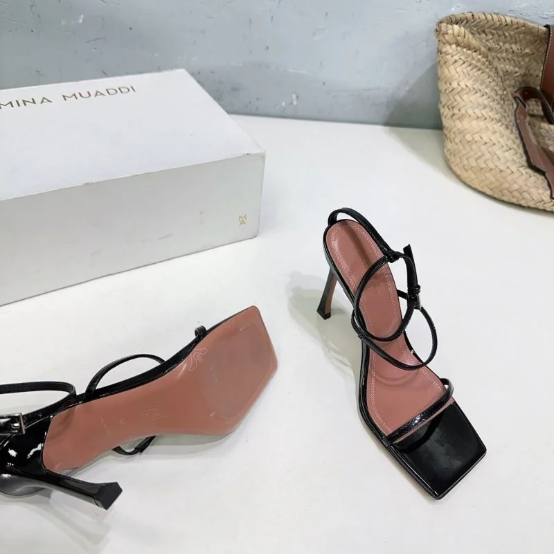 Trendy Amina Muaddi Sandals 13117