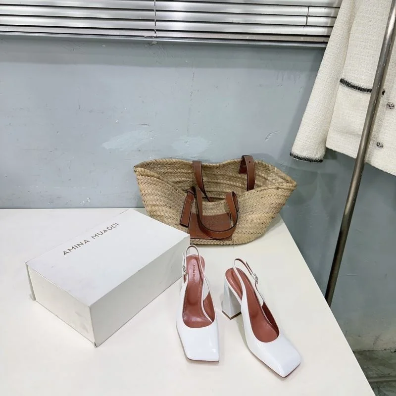 WeatherProof Amina Muaddi Sandals 13115