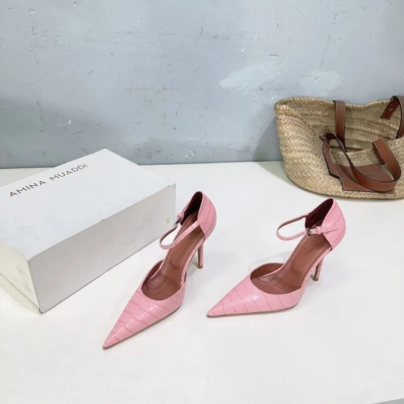 Amina Muaddi Sandals Stylish 13137