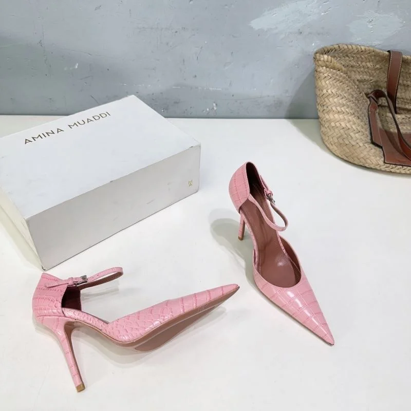 Amina Muaddi Sandals Stylish 13137