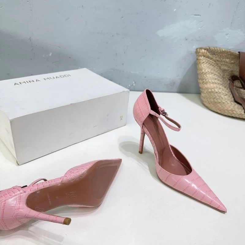 Amina Muaddi Sandals Stylish 13137
