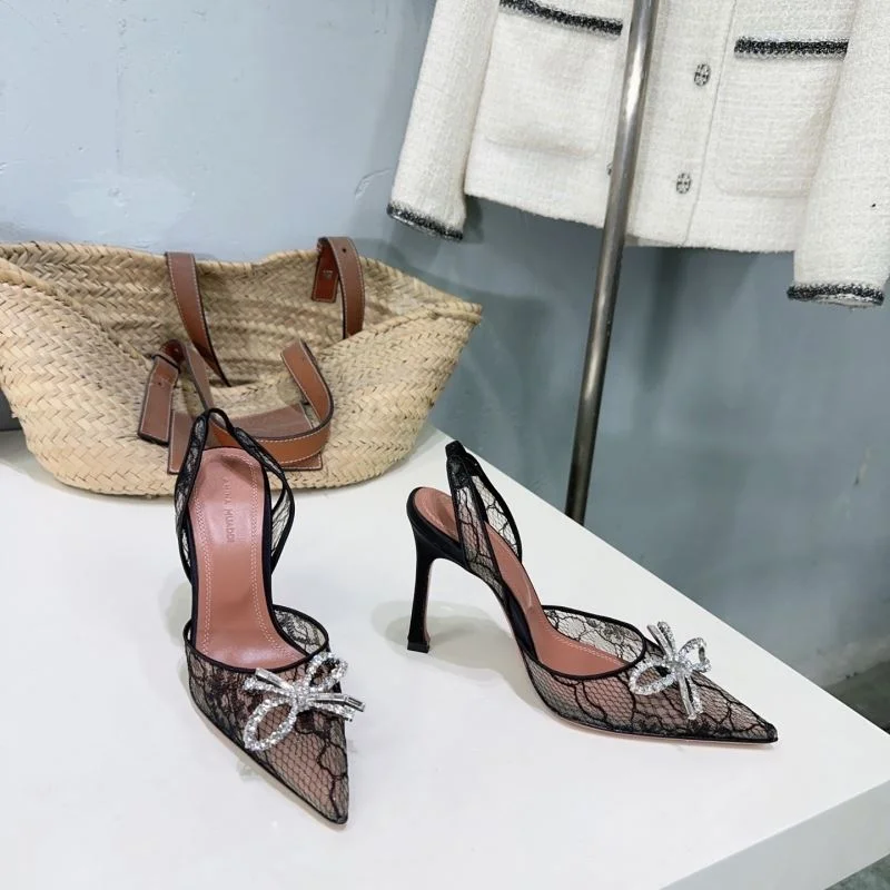 OdorResistant Amina Muaddi Sandals 13120