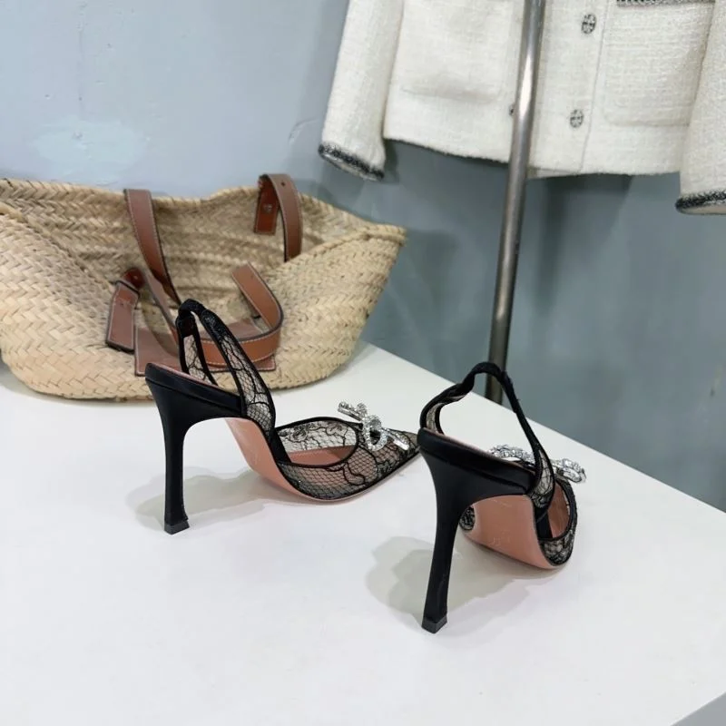 OdorResistant Amina Muaddi Sandals 13120