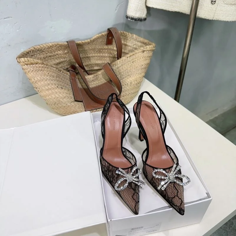 OdorResistant Amina Muaddi Sandals 13120