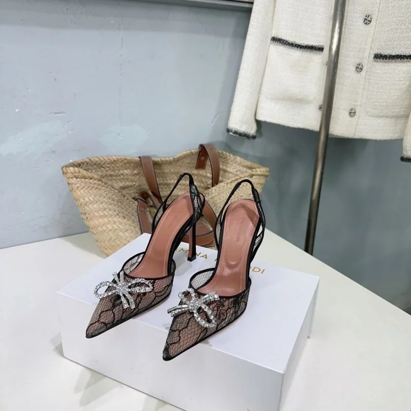 OdorResistant Amina Muaddi Sandals 13120