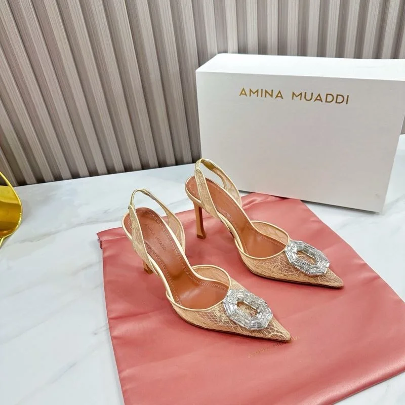 Amina Muaddi Sandals Vibrant 13102