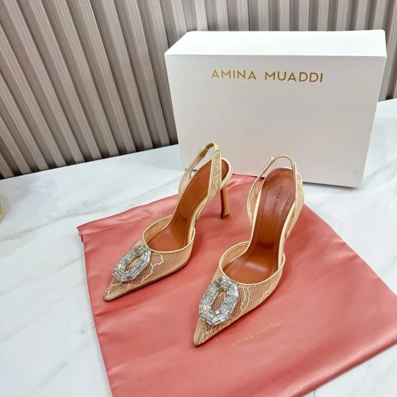 Amina Muaddi Sandals Vibrant 13102