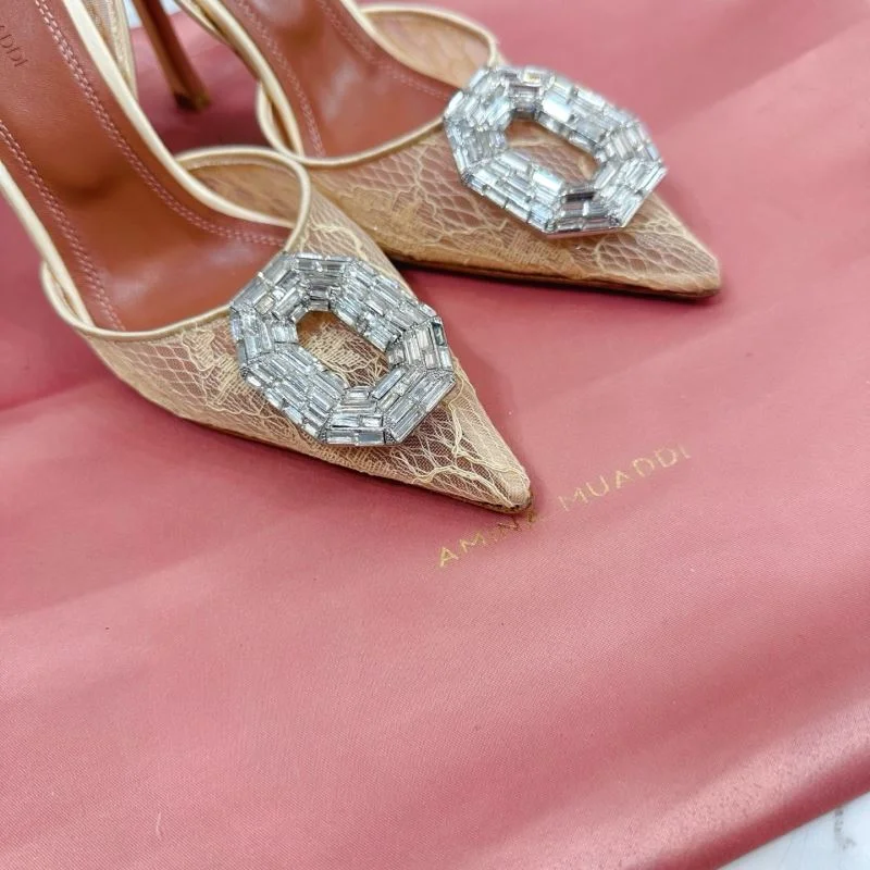 Amina Muaddi Sandals Vibrant 13102