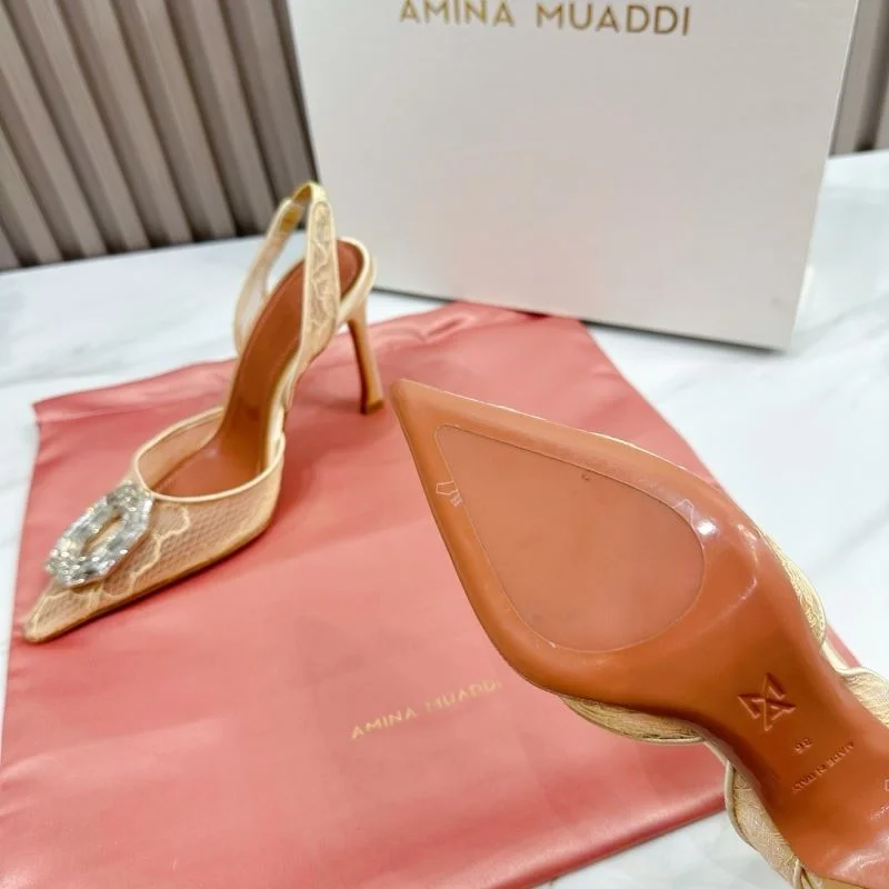Amina Muaddi Sandals Vibrant 13102