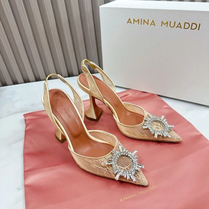 Amina Muaddi Sandals WaterResistant 13095
