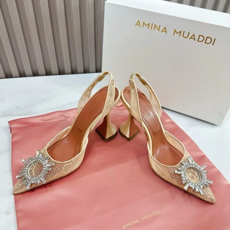 Amina Muaddi Sandals WaterResistant 13095