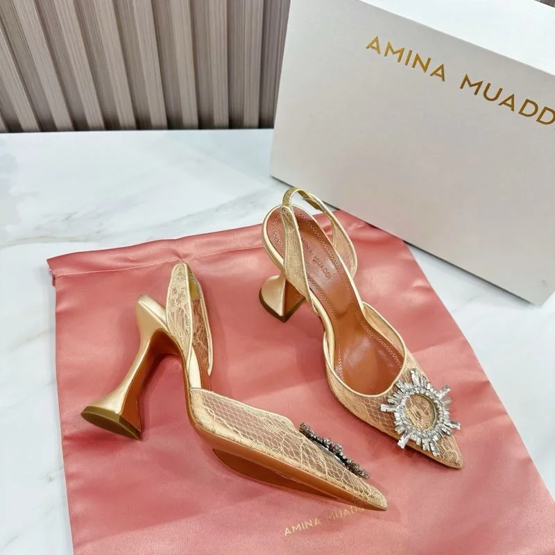 Amina Muaddi Sandals WaterResistant 13095