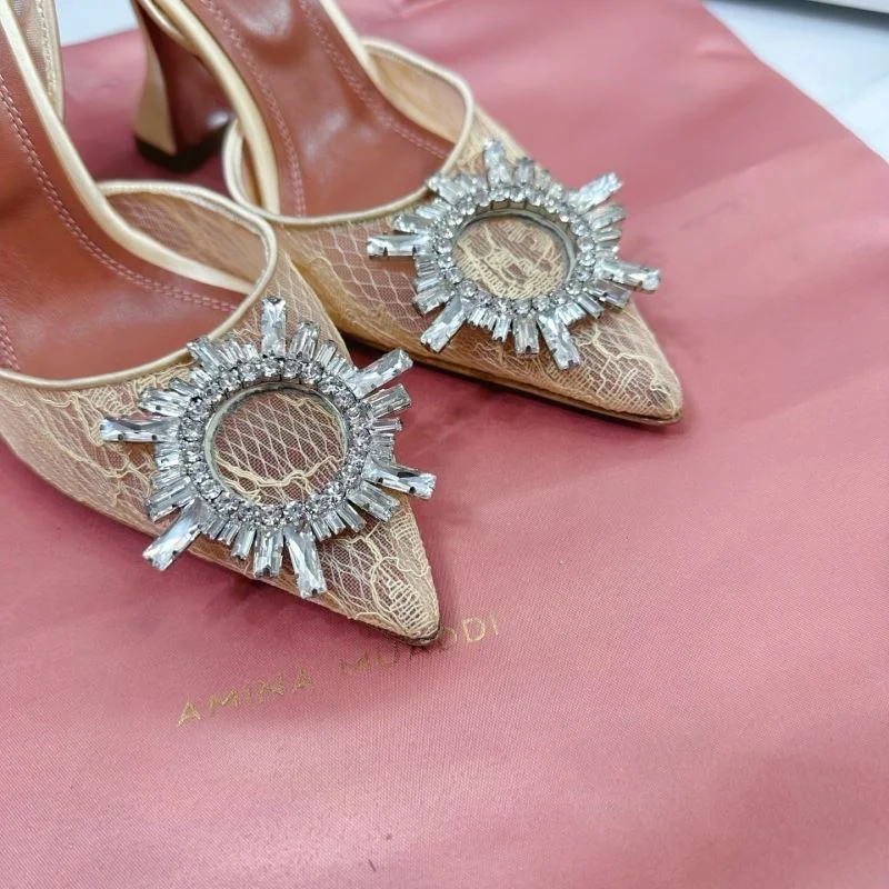 Amina Muaddi Sandals WaterResistant 13095