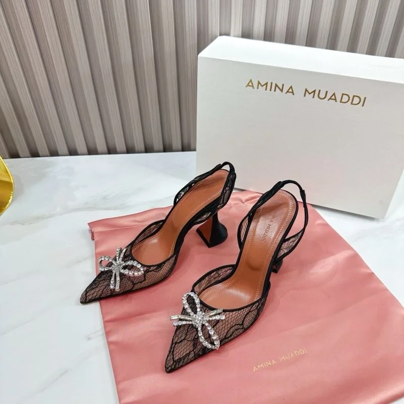 Classic Amina Muaddi Sandals 13087