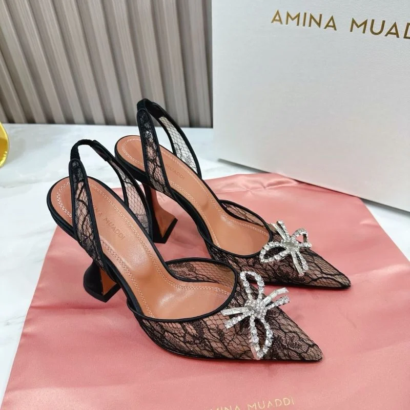 Classic Amina Muaddi Sandals 13087