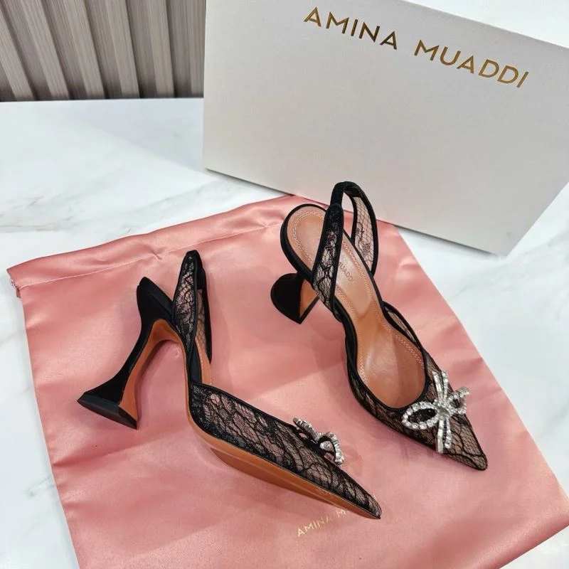 Classic Amina Muaddi Sandals 13087