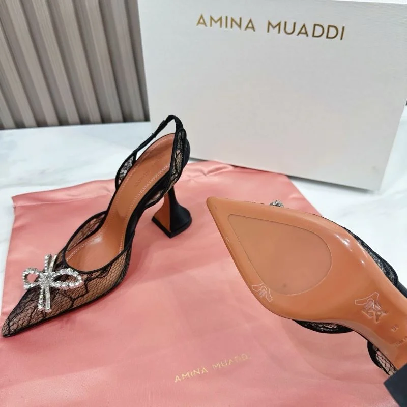 Classic Amina Muaddi Sandals 13087