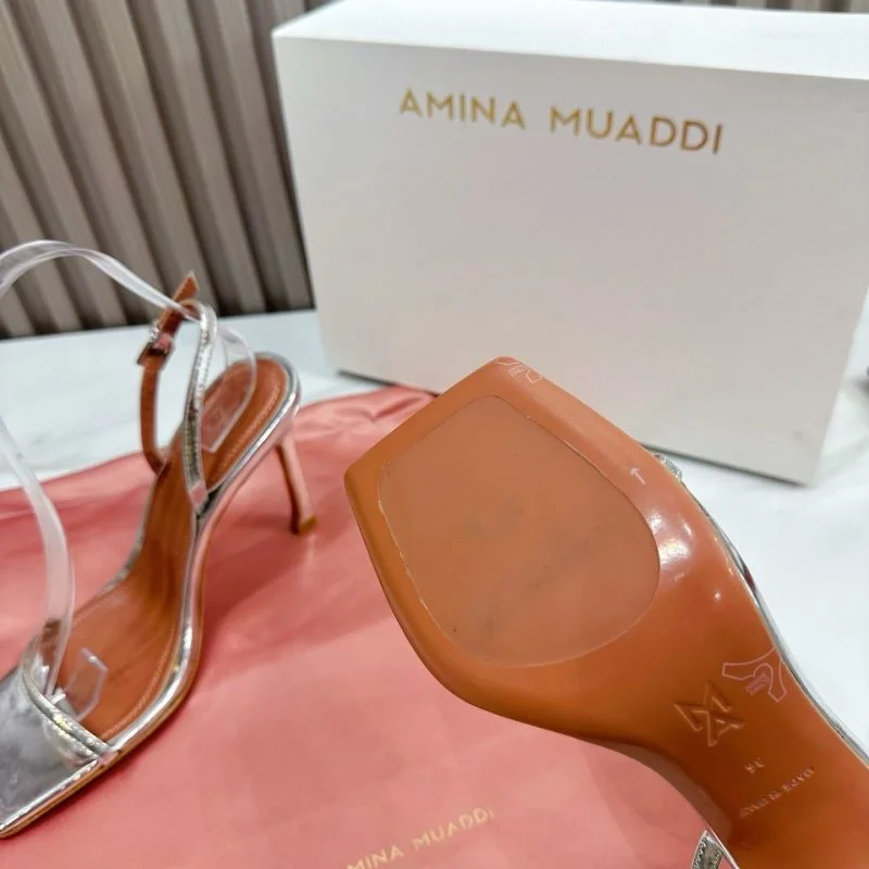 Amina Muaddi Sandals SmoothTexture 13090