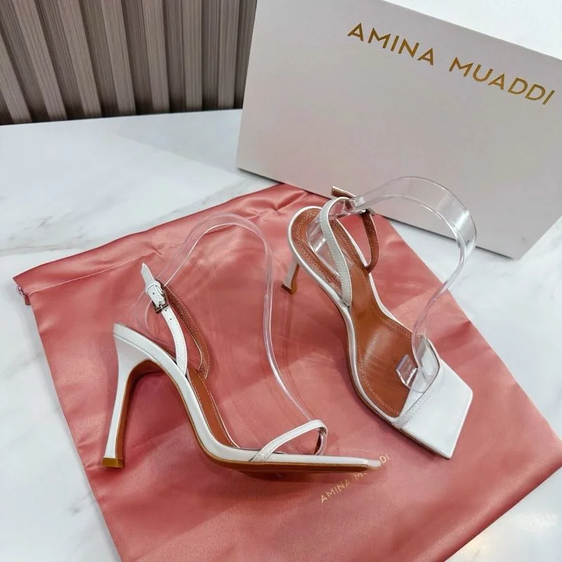 Sustainable Amina Muaddi Sandals 13085