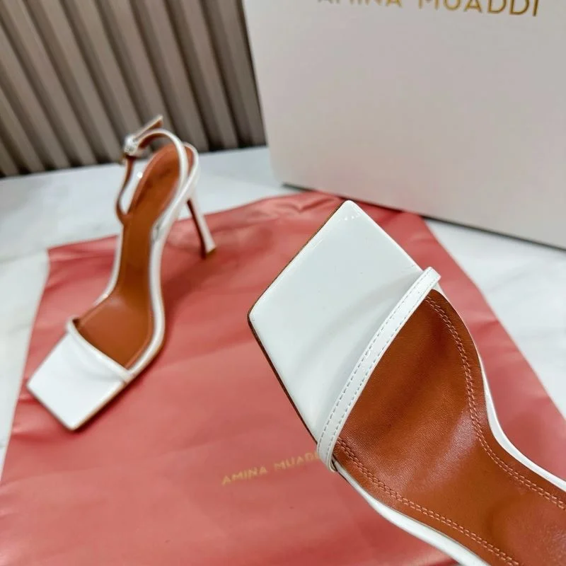 Sustainable Amina Muaddi Sandals 13085