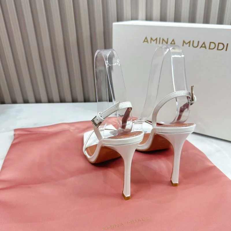 Sustainable Amina Muaddi Sandals 13085