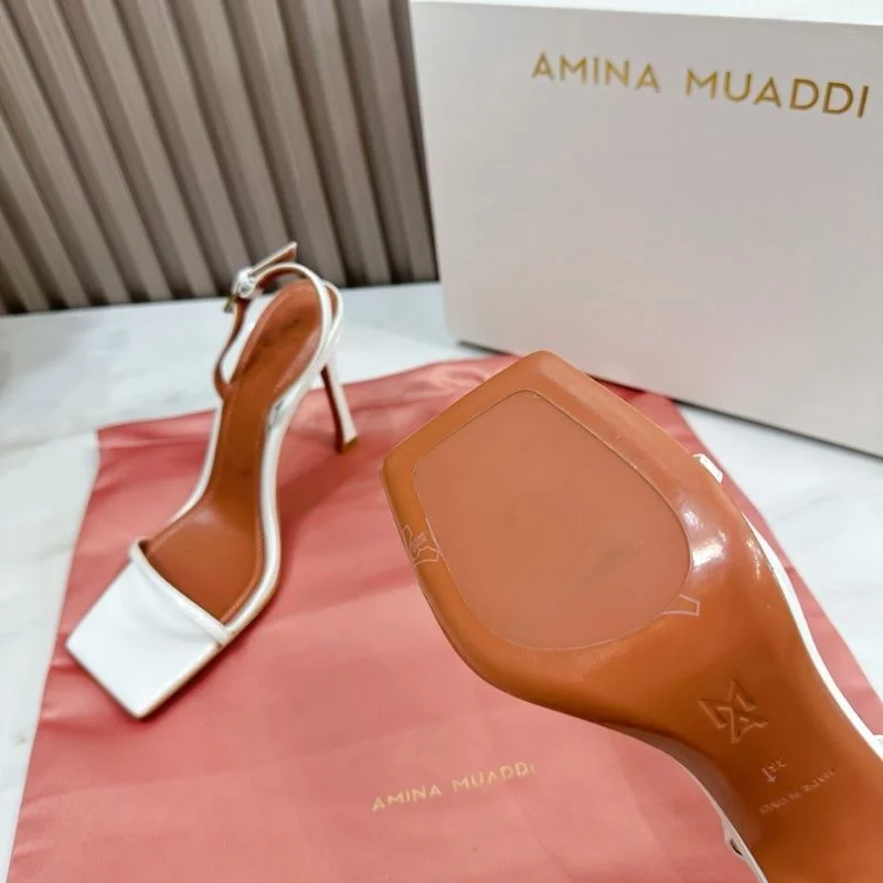 Sustainable Amina Muaddi Sandals 13085