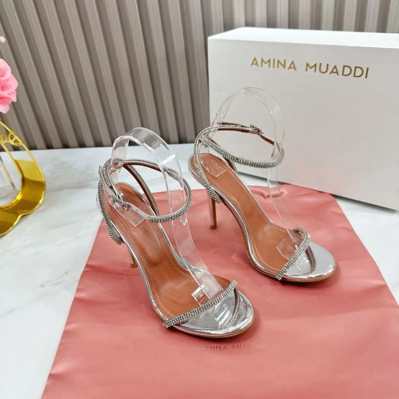 Practical Amina Muaddi Sandals 13086