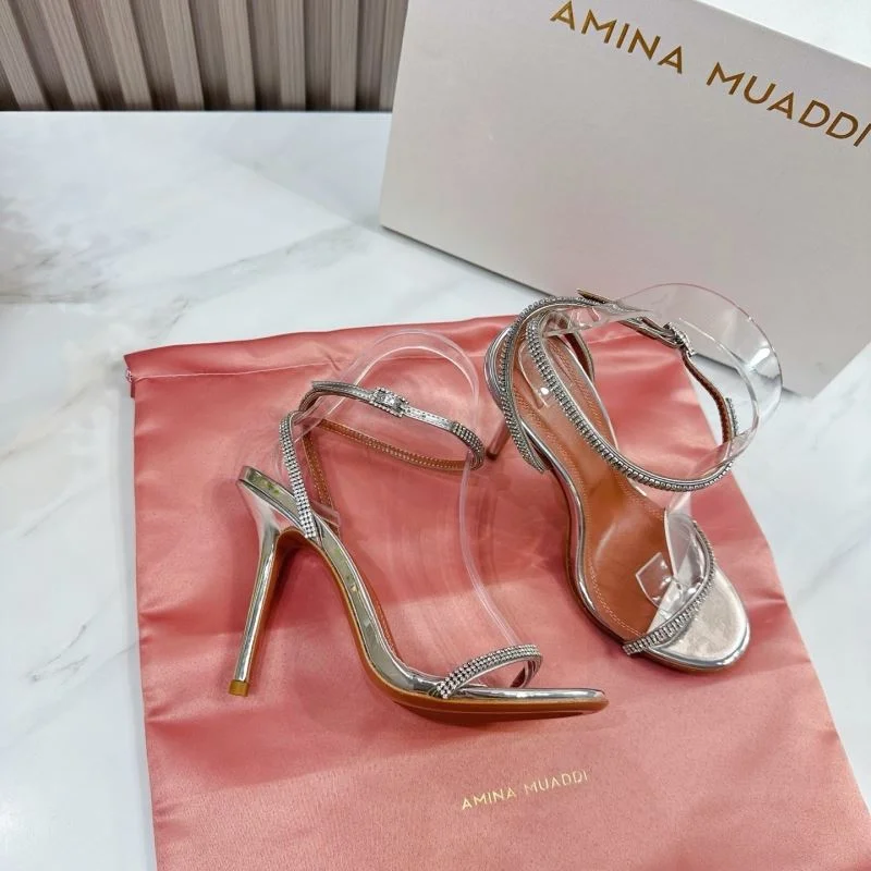 Practical Amina Muaddi Sandals 13086