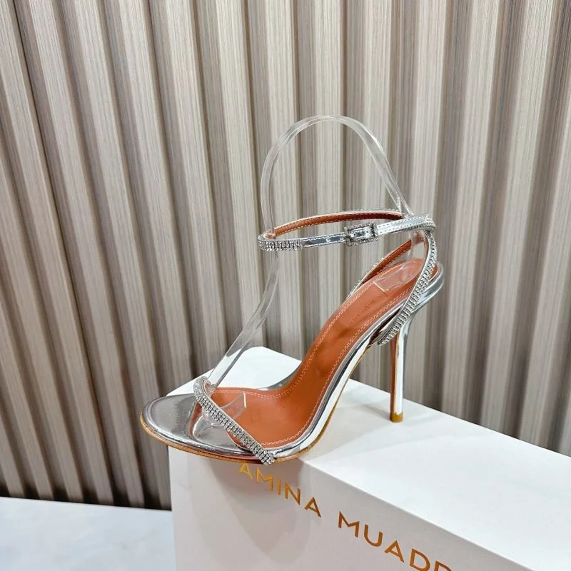 Practical Amina Muaddi Sandals 13086