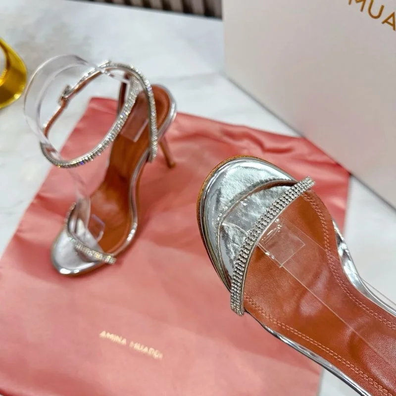 Practical Amina Muaddi Sandals 13086