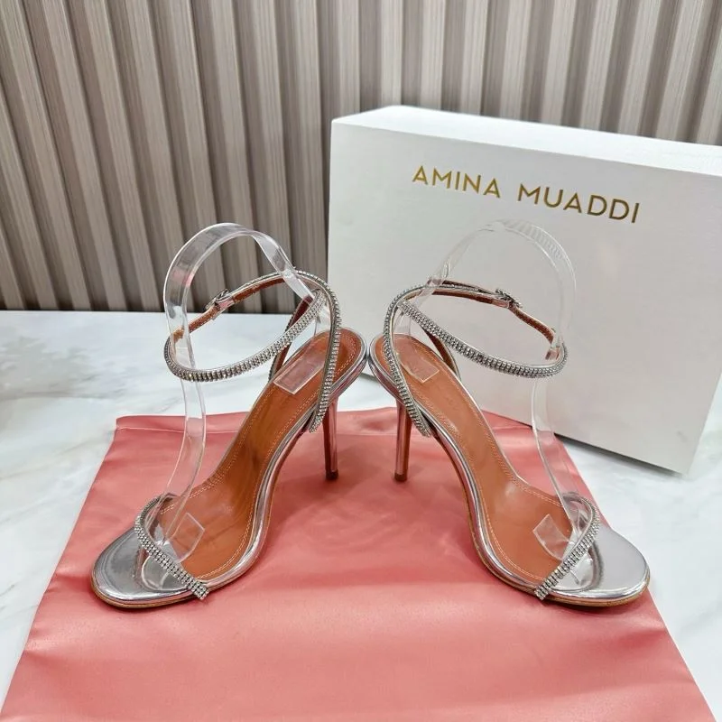 Practical Amina Muaddi Sandals 13086