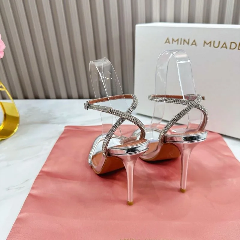 Practical Amina Muaddi Sandals 13086