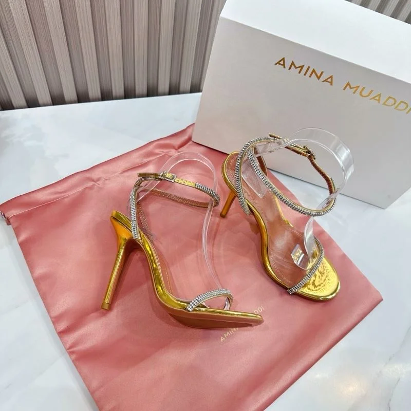 Amina Muaddi Sandals Original 13080