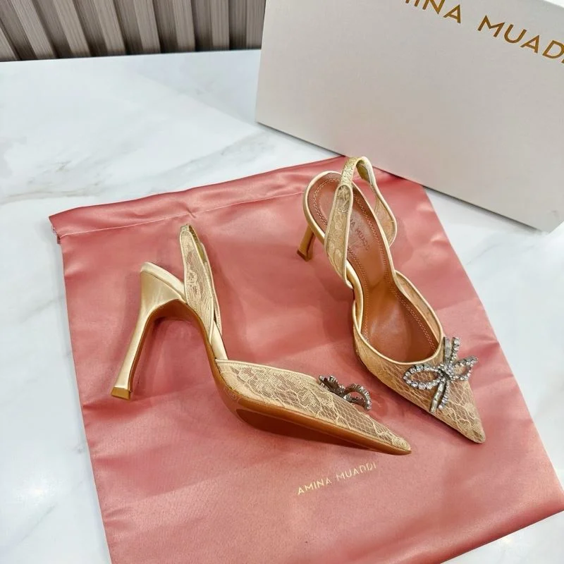 TimelessDesign Amina Muaddi Sandals 13082