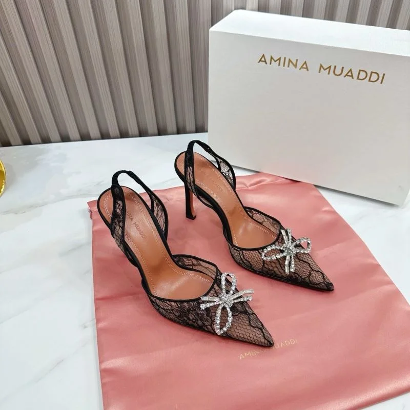 Amina Muaddi Sandals Durable 13072
