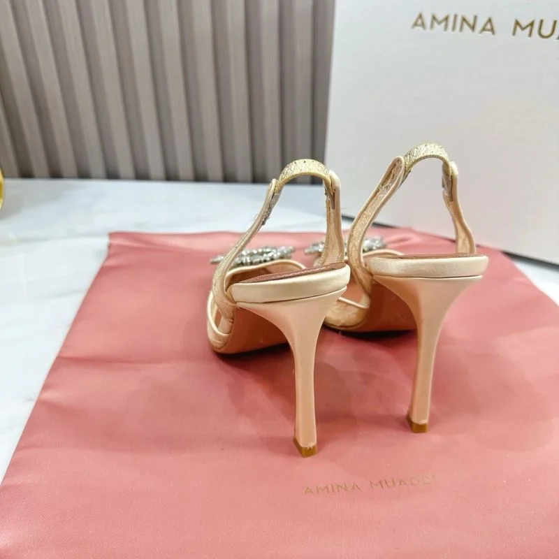 ZipUp Amina Muaddi Sandals 13089