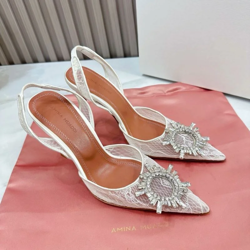 Amina Muaddi Sandals Durable 13067