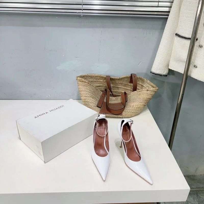 Amina Muaddi Shoes Timeless 13070
