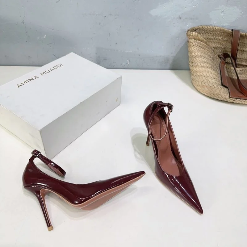 Vibrant Amina Muaddi Shoes 13071