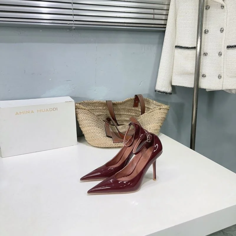 Vibrant Amina Muaddi Shoes 13071