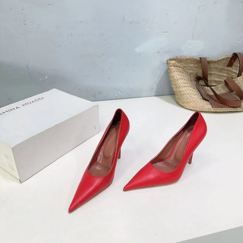 Amina Muaddi Shoes Sleek 13075