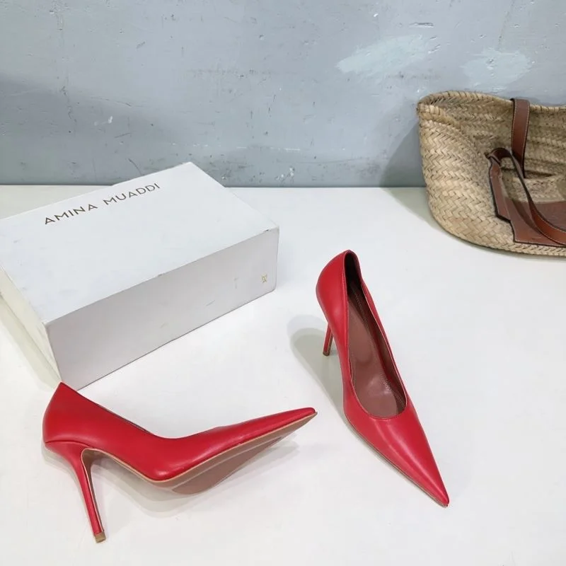 Amina Muaddi Shoes Sleek 13075